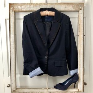 AE Navy and Black Blazer